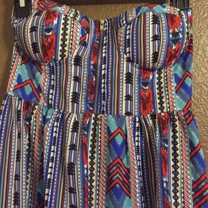 Cute Aztec dress (high & low)