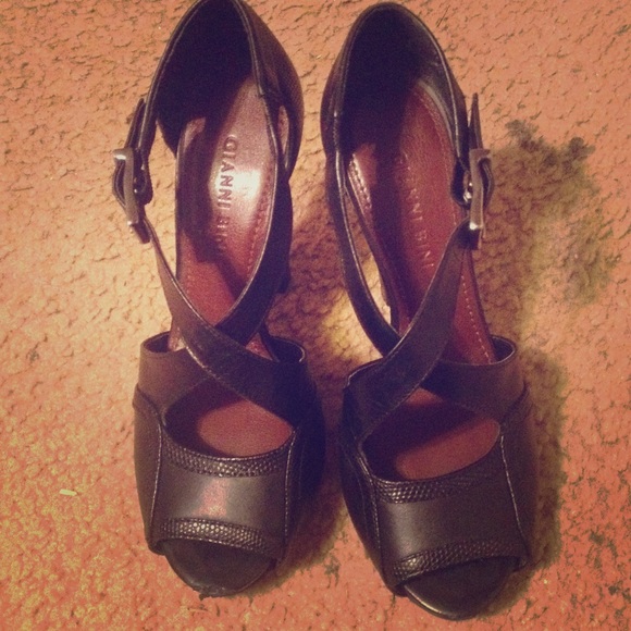Gianni bini black heels