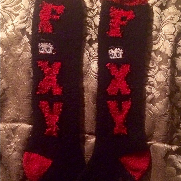 🦋Betty Boop ❤️ Plush knee highs❤️FOXY - Picture 3 of 5