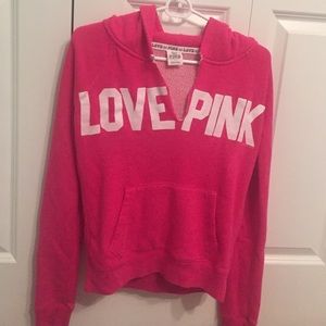 Victoria's Secret pink sweatshirt- size s