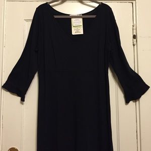 Classic Black Knit Dress