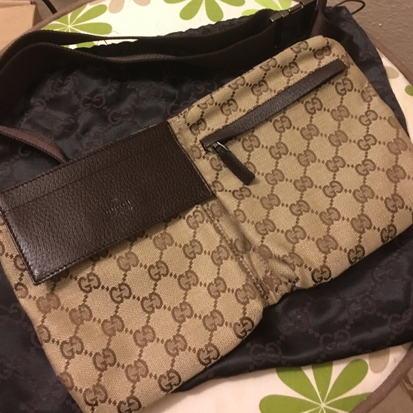 Gucci nylon fanny pack