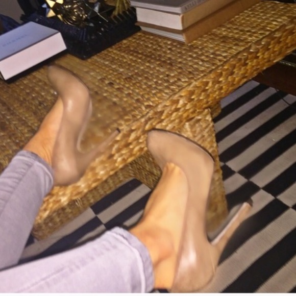 DOLCE VITA taupe heels - Picture 1 of 4