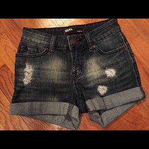 BDG shortie jean shorts