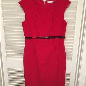 Calvin Klein Red Dress
