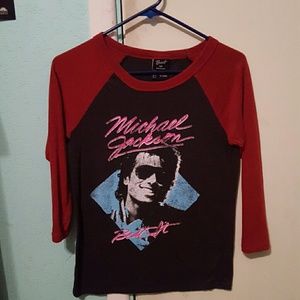Michael Jackson Quarter Sleeve