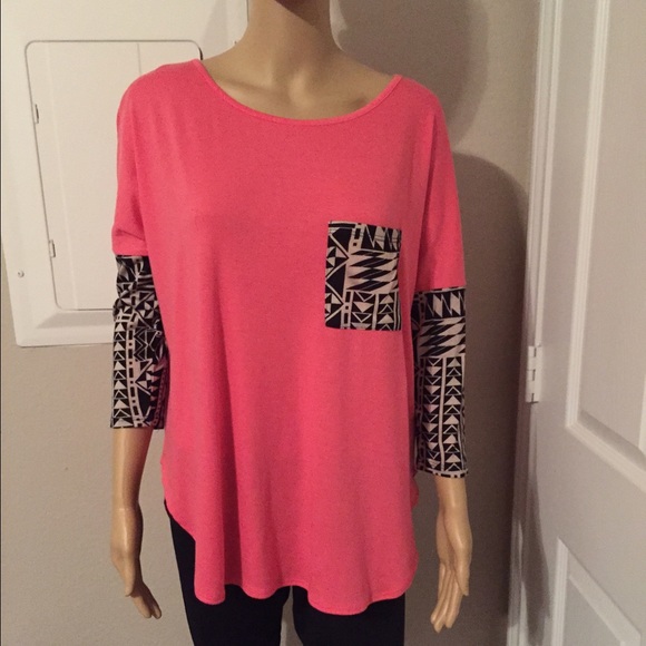 ⭐️5 STAR RATED ADDISON tribal top-pink - Picture 2 of 4