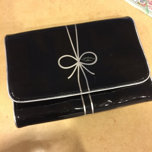 Jonathan Adler Black Makeup Case