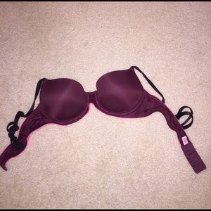 Maroon Pink Wear Everywhere Lightly Lined Bra