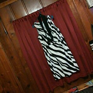 Animal print dress
