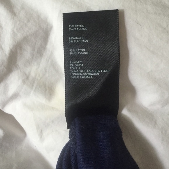 Urban outfitters navy blue maxi dress Sz Sm NWOT! - Picture 3 of 3