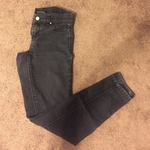 White House Black Market Faded Black Jeggings