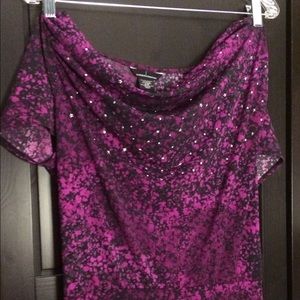 Victoria Secret purple/black dress size s/p