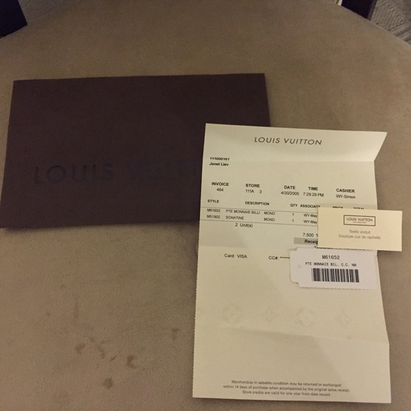 Louis Vuitton Pte Monnaie Billi - Picture 4 of 4