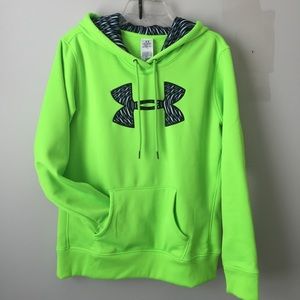 Under Armour Fleece Printed Big Logo Hoodie