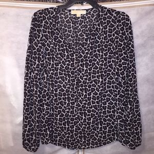 Leopard print Michael Kors Blouse