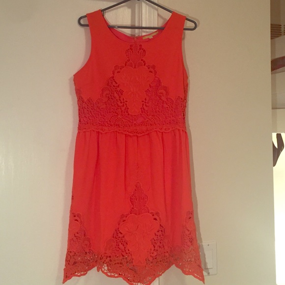 Lace Coral dress