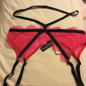 Victoria's Secret Strappy Lace Garter Belt