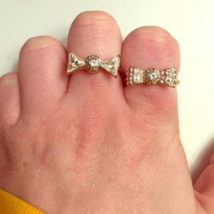 Henri Bendel Rings (2) *WILLING TO SELL SEPARATE