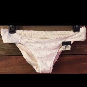 🌴Victoria's Secret floral crochet bikini bottom