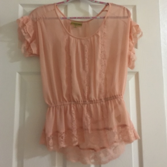 Light pink blouse