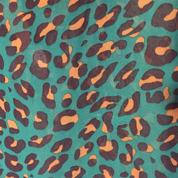 🎉⭐️🎉CLOSET CLEAR OUT Sheer Leopard tank. - Picture 4 of 4