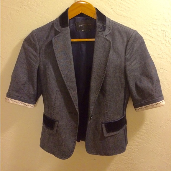 BCBG XS denim 3/4 sleeve blazer *2 for 20% off!**