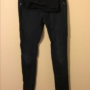 GUC Motherhood Maternity Indigo Blue Jeans