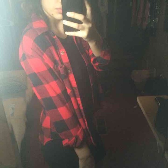 Red & black flannel