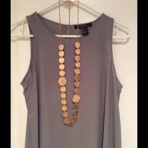 Long Gold Necklace