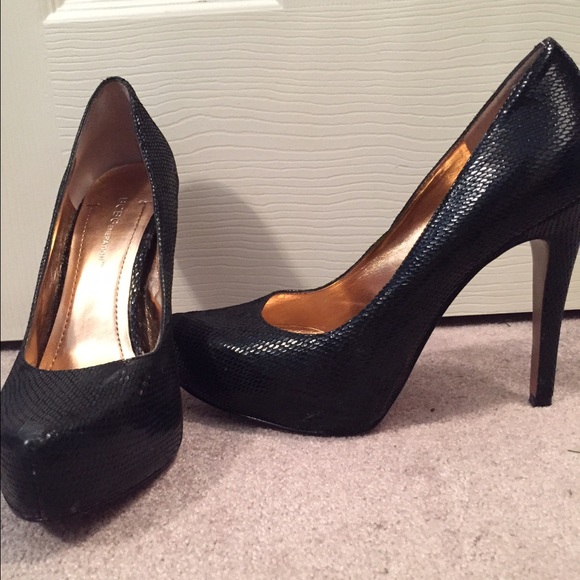 BCBG Black Heels