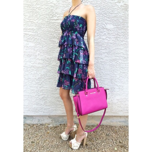 Dark Violet Dress. - Picture 2 of 3