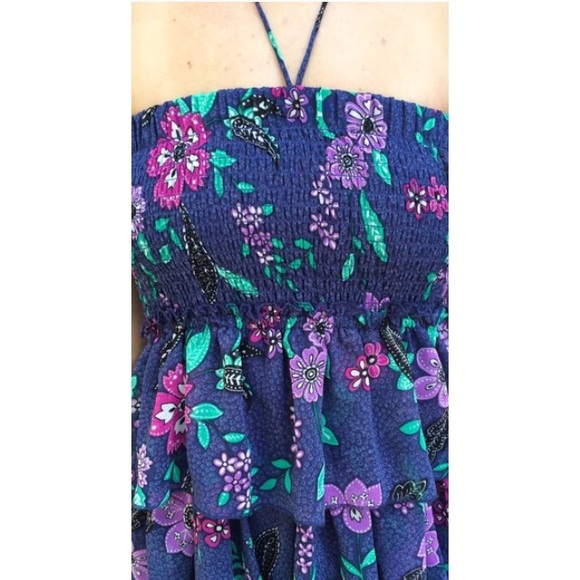 Dark Violet Dress. - Picture 3 of 3