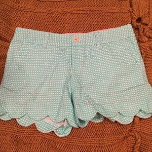 Lilly Pulitzer Scallop Shorts