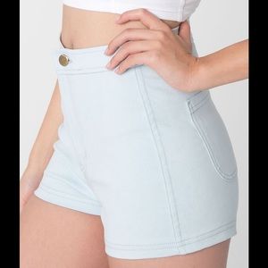 American Apparel Easy Jean Shorts