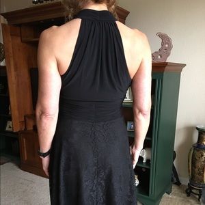 Black prom or wedding dress