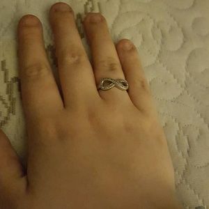 Cz infinity ring, TRADE FOR ENGAGEMENT RING.!!