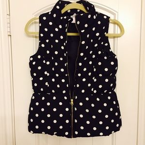 Polka Dot Vest