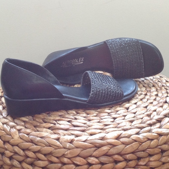 Aerosole (style Stella) black shoes