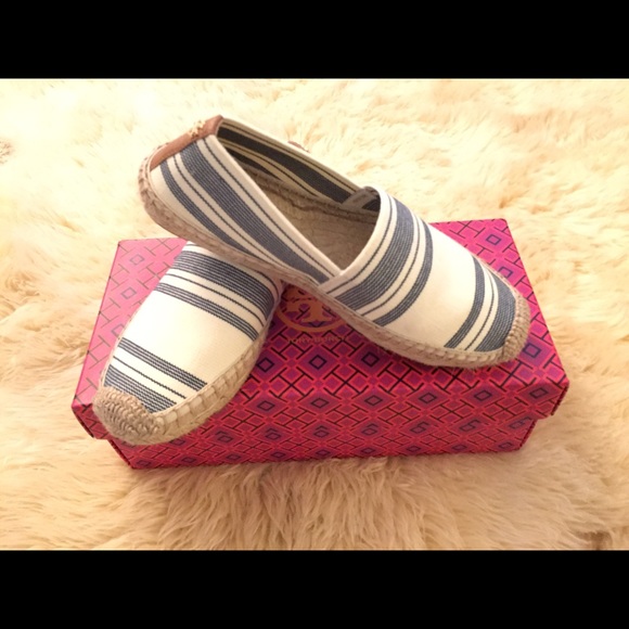 Tory Burch striped espadrille