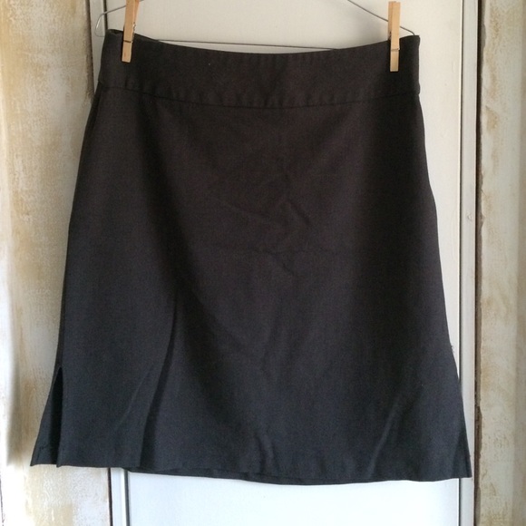Dark grey skirt