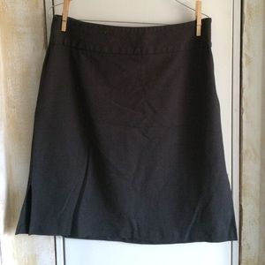 Dark grey skirt