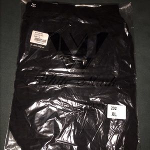 Black fold over skirt leggings