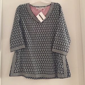Gretchen Scott Black & White Tunic