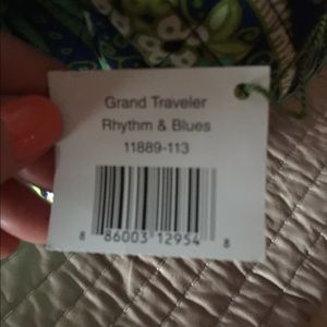 Vera Bradley Bags - Vera Bradley Rhythm and Blues Grand Traveler Vera Bradley Bags - Vera Bradley Rhythm and Blues Grand Traveler