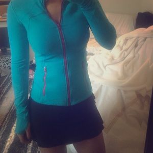 Lululemon Teal and Hot Pink Jacket