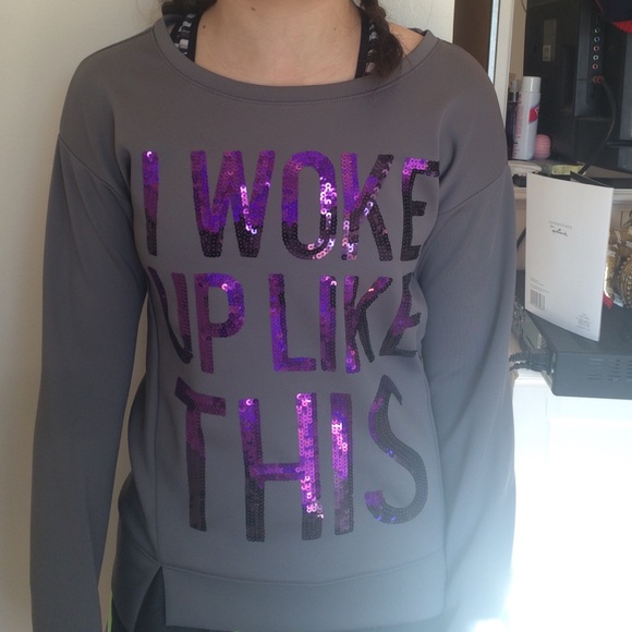 I woke up like this juicy couture sweatshirt - Picture 4 of 4
