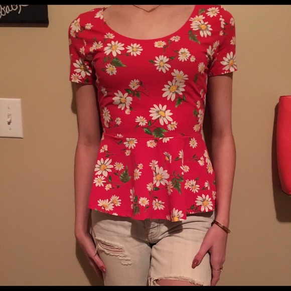 Forever 21 peplum top