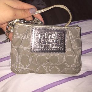 Coach wristlet/ coin purse