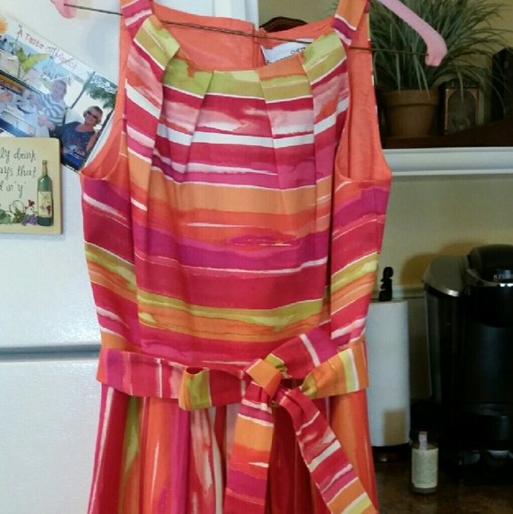 Multi Color Spring/Summer Dress